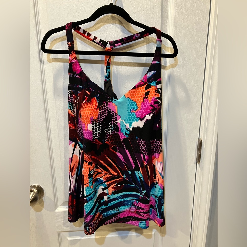 Plus size tankini